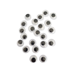 SİYAH OYNAR GÖZ 14 mm (10 çift)