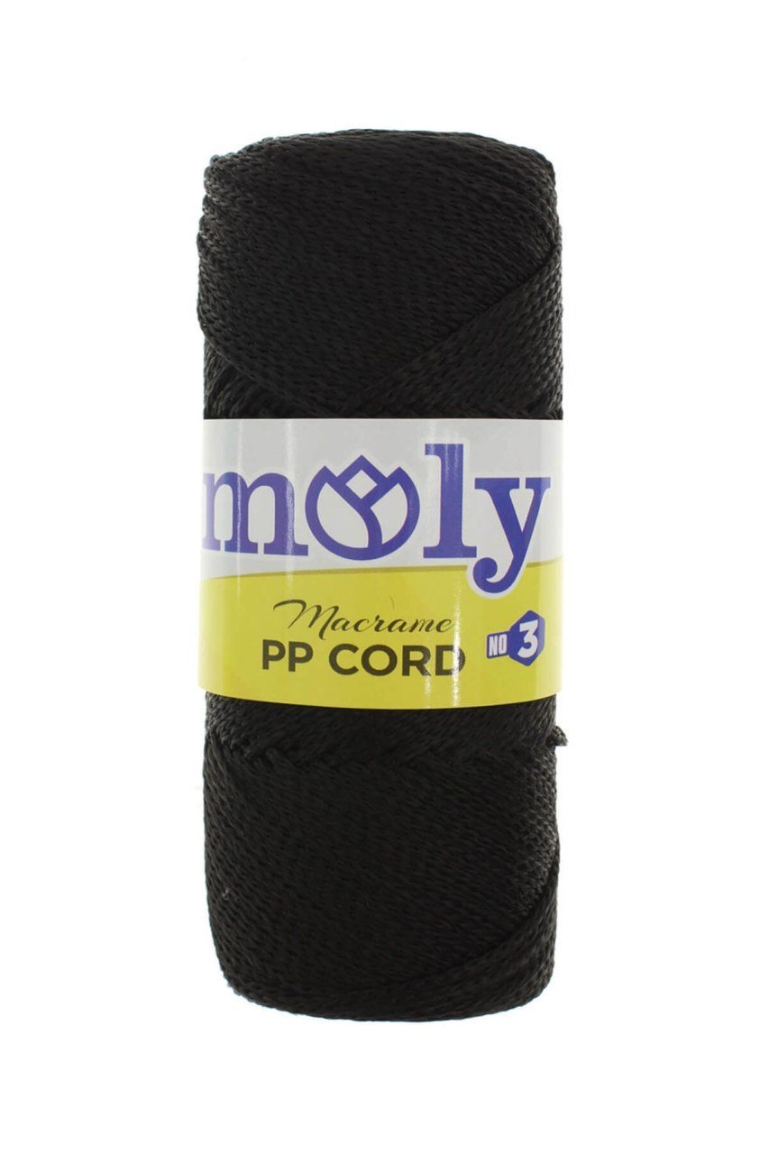 Moly Polyester Makrome No 3 270-Siyah