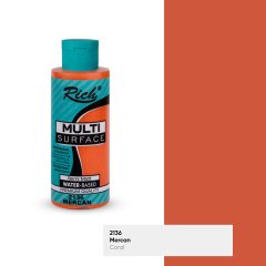 MULTİ SURFACE AKRİLİK BOYA 120 CC 2136-MERCAN
