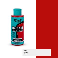 MULTİ SURFACE AKRİLİK BOYA 120 CC 2158-KIRMIZI