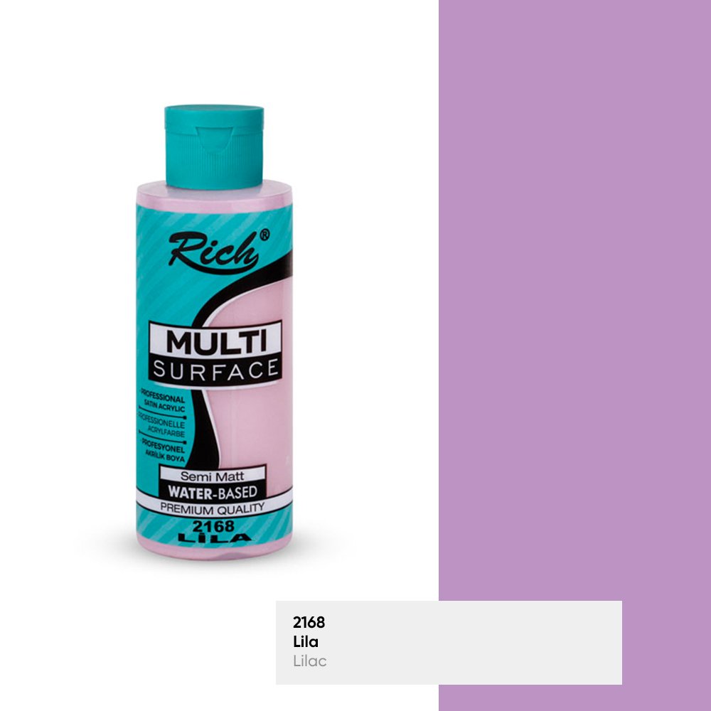 MULTİ SURFACE AKRİLİK BOYA 120 CC 2168-LİLA