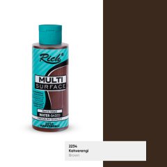 MULTİ SURFACE AKRİLİK BOYA 120 CC 2234-KAHVERENGİ
