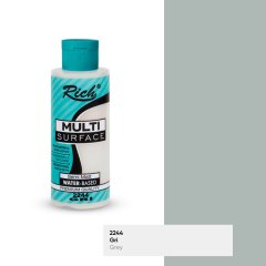 MULTİ SURFACE AKRİLİK BOYA 120 CC 2244-GRİ