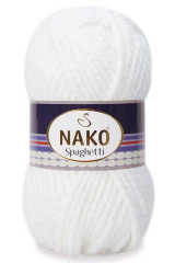 Nako Spaghetti 208-Beyaz-Spaghetti