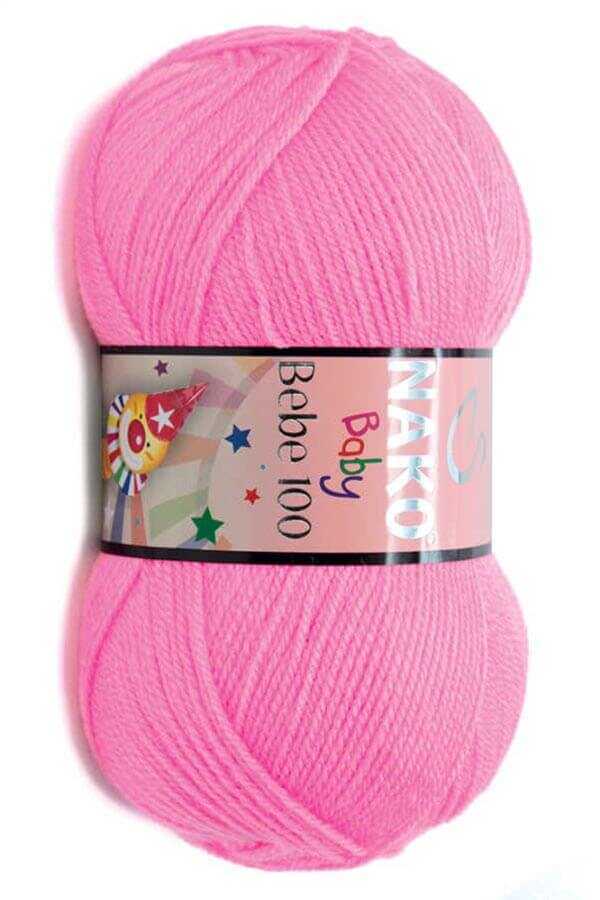 Nako Bebe 100 Bebe100-11158-Neon Pembe