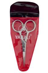 Yabalı Makas Nikel Düz Uçlu