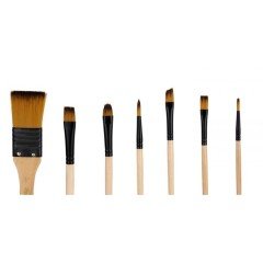 RICH SET 1 ZEMİN FIRÇALI KARMA SET 7 Lİ
