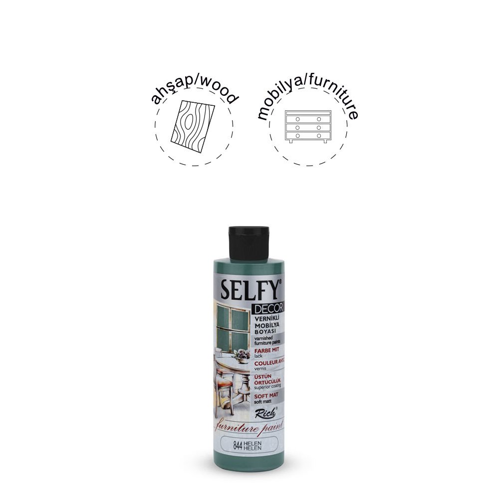 SELFY DECOR VERNİKLİ MOBİLYA BOYASI 240 CC