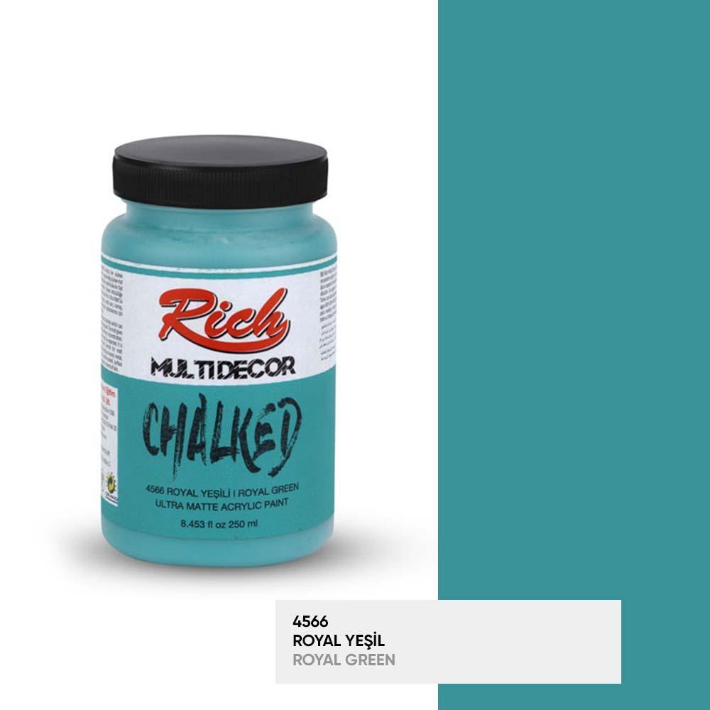MULTİ DECOR CHALKED 250 CC 4566-Royal Yeşili