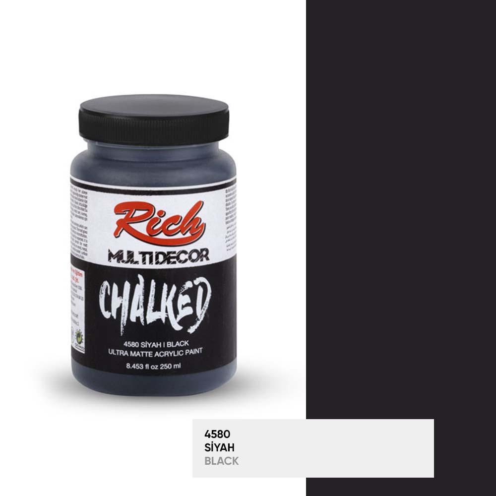 MULTİ DECOR CHALKED 250 CC 4580-Siyah