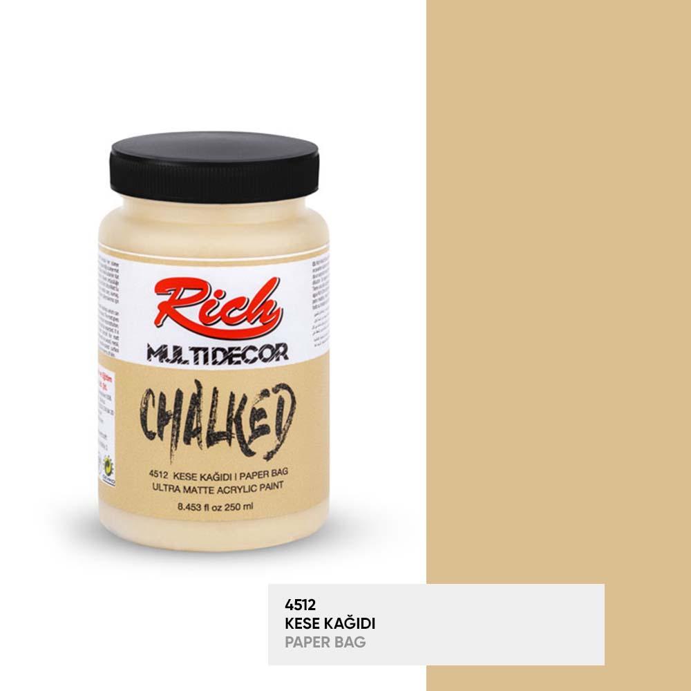 MULTİ DECOR CHALKED 250 CC 4512-Kese Kağıdı