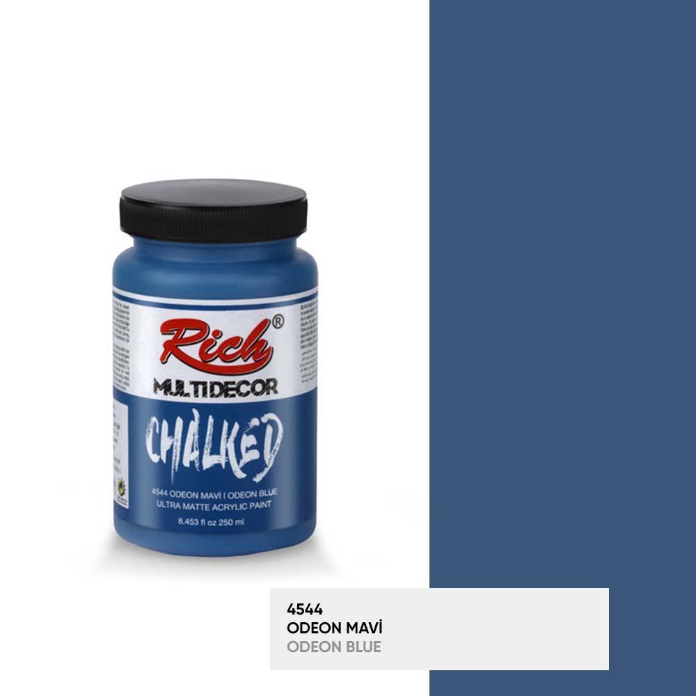 MULTİ DECOR CHALKED 250 CC 4544-Odeon Mavi