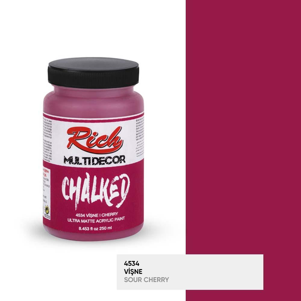 MULTİ DECOR CHALKED 250 CC 4534-Vişne