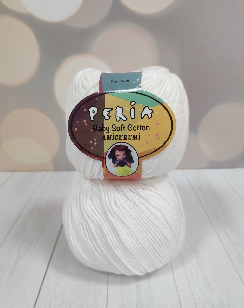 Peria Baby Soft Cottton 10 Kırık Beyaz