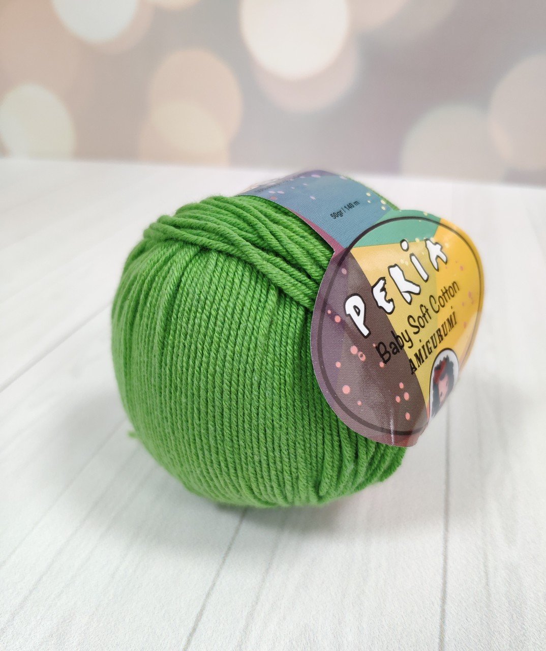 Peria Baby Soft Cottton 100 Açık Yeşil