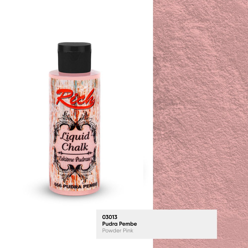 RICH ESKİTME PUDRASI 120 CC 666-Pudra Pembe