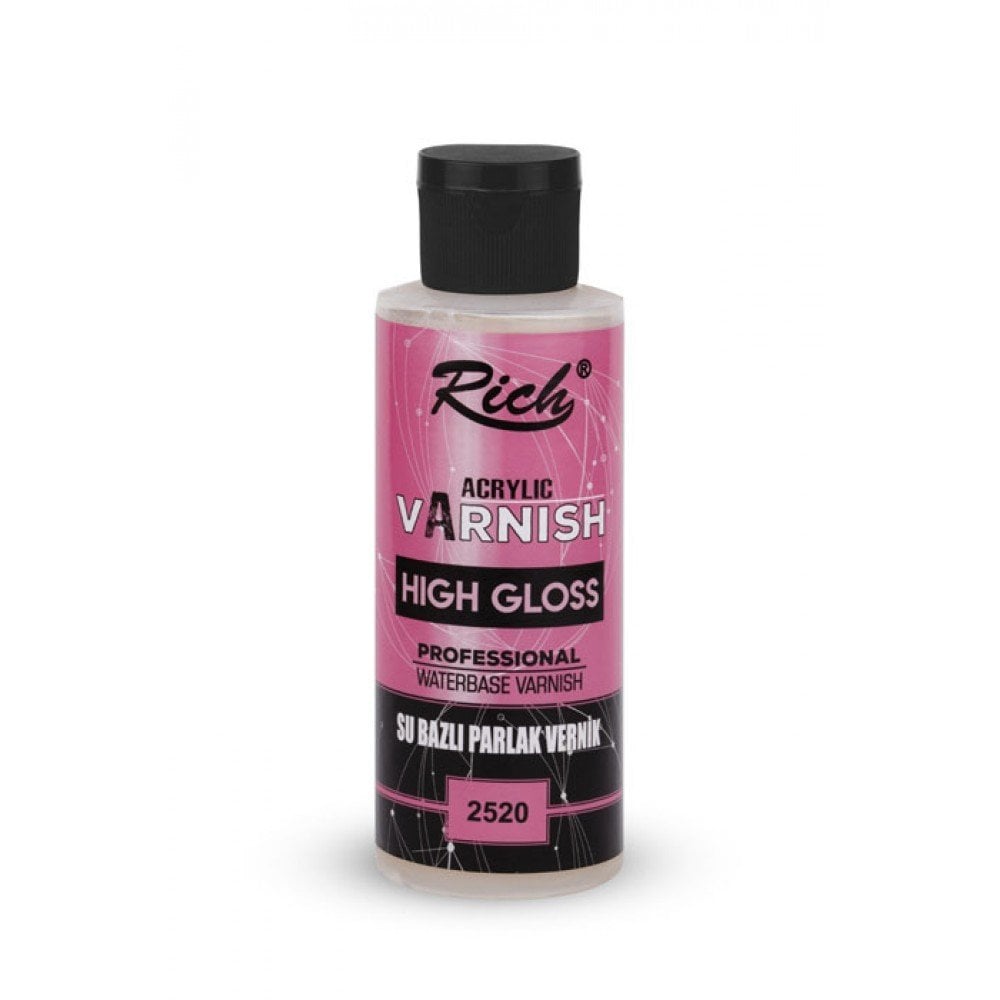 HIGH GLOSS SUBAZLI PARLAK VERNİK 120 CC