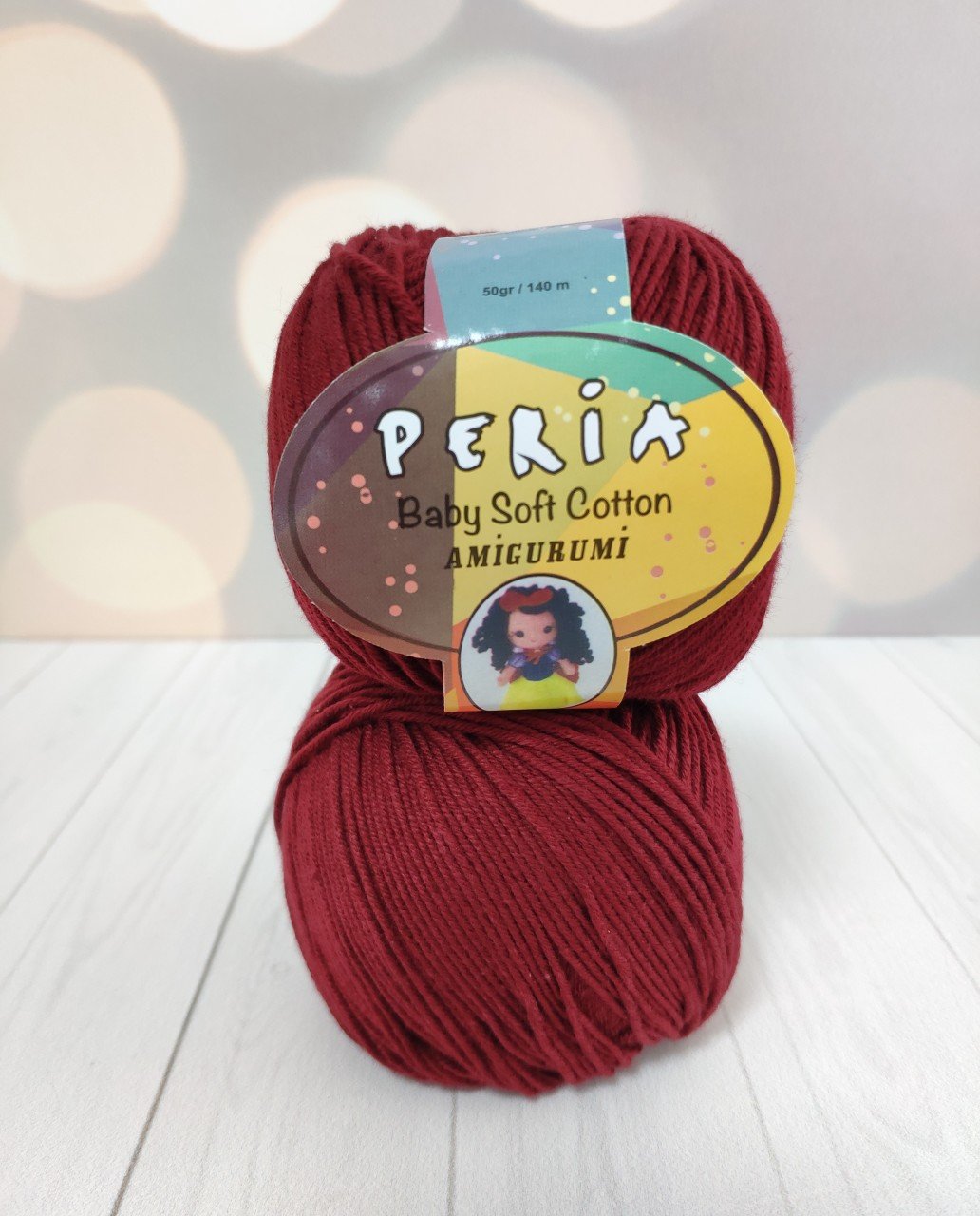 Peria Baby Soft Cottton 42 Bordo