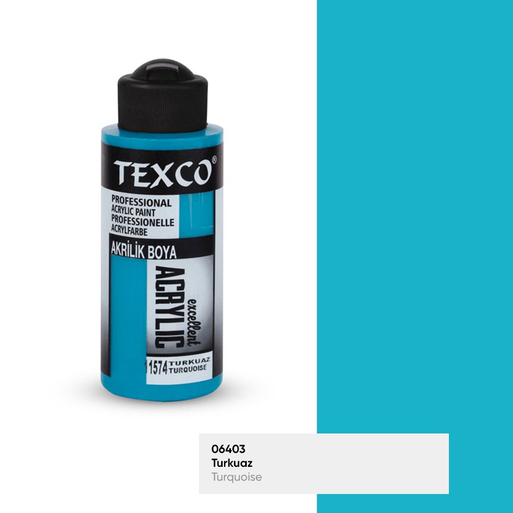 TEXCO EXCELLENT AKRİLİK 110 CC 11574-Turkuaz