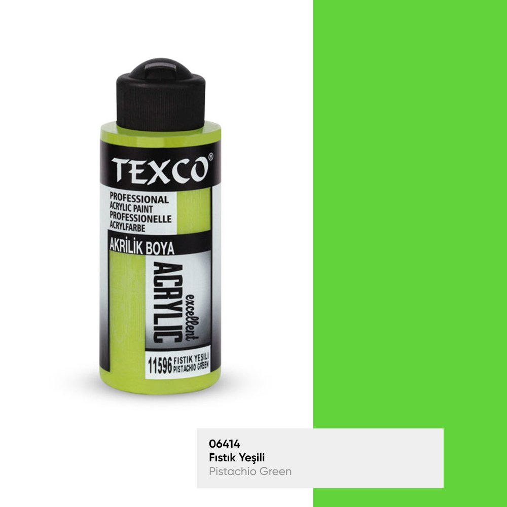 TEXCO EXCELLENT AKRİLİK 110 CC 11596-Fıstık Yeşili