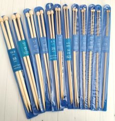 Bambu Örgü Şişi 35 Cm