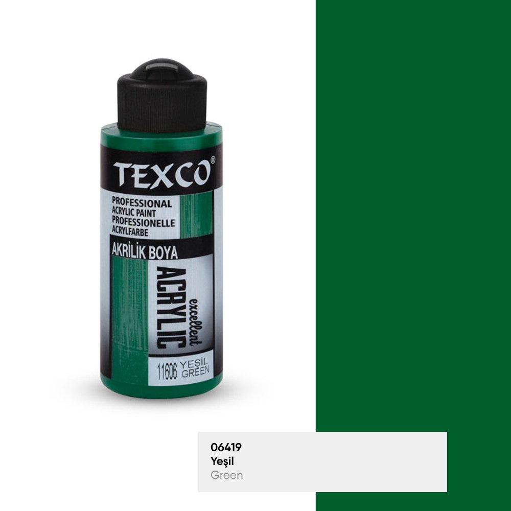 TEXCO EXCELLENT AKRİLİK 110 CC 11606-Yeşil