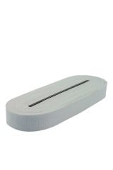 TEKİŞ PAÇA LASTİK  2.5 Cm - 10 MT Beyaz