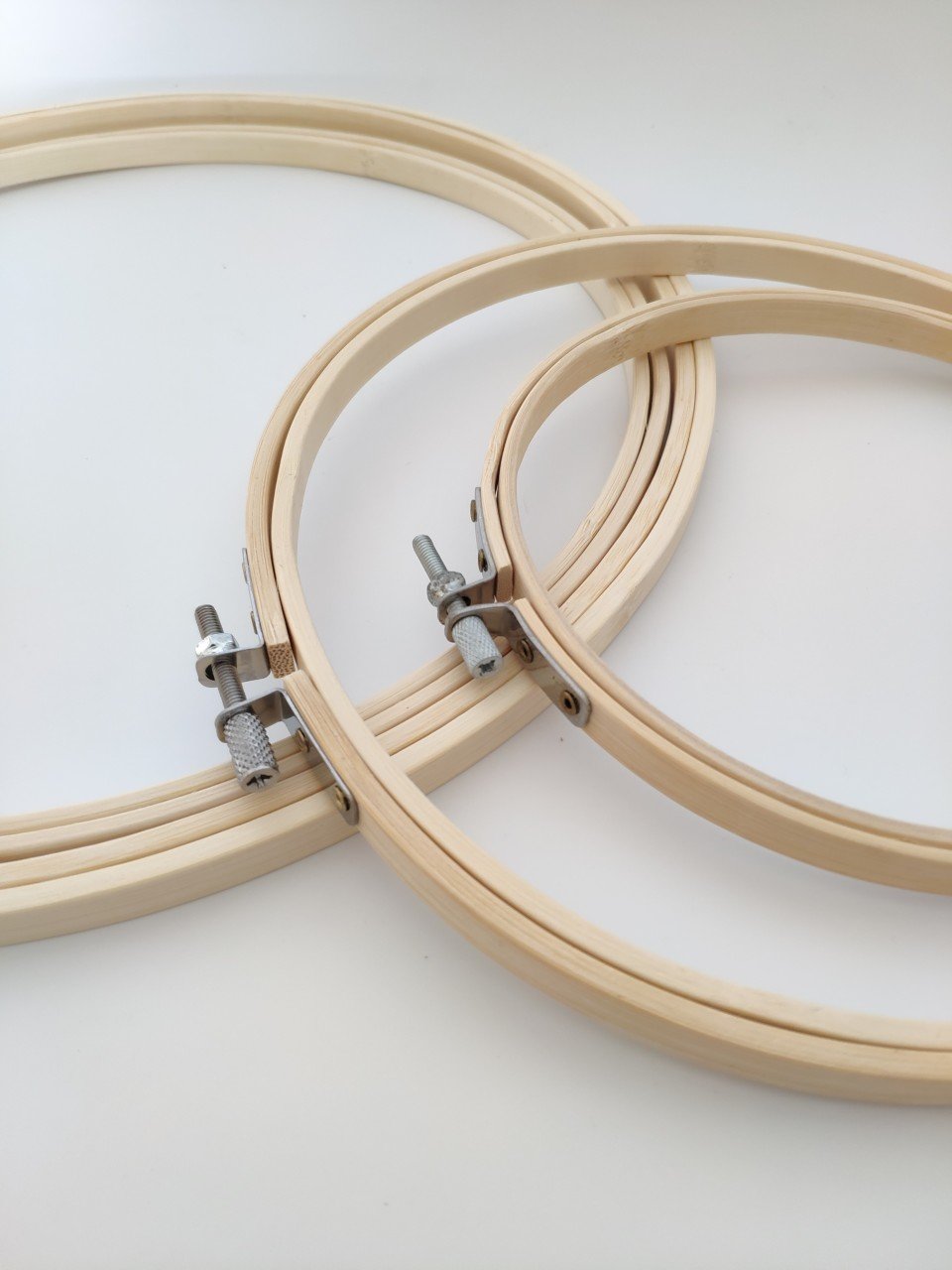 Ahşap vidalı Bambu Kasnak