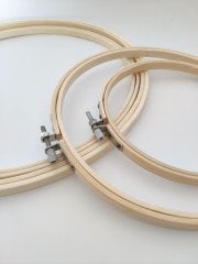 Ahşap vidalı Bambu Kasnak