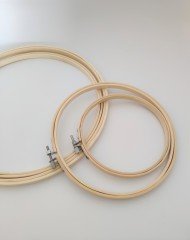 Ahşap vidalı Bambu Kasnak