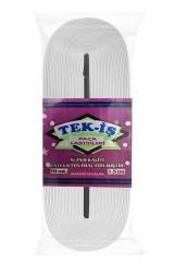 TEKİŞ PAÇA LASTİK  1.5 Cm - 10 MT Beyaz