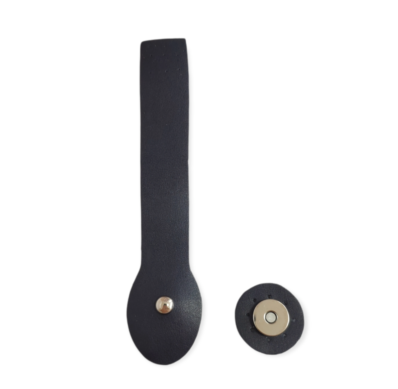 Mıknatıslı Suni Deri Çanta Kapama Siyah