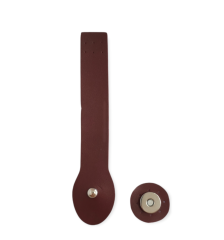 Mıknatıslı Suni Deri Çanta Kapama Bordo