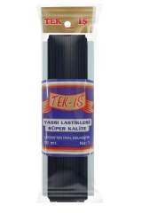 TEKİŞ PAÇA LASTİĞİ 6 mm Yassı 10 MT-No 1 Siyah