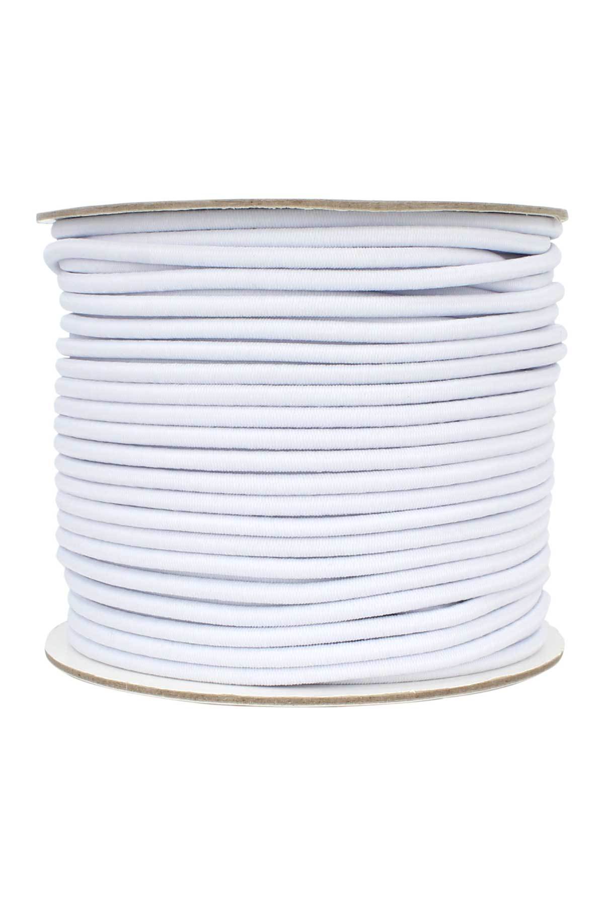 TEKİŞ YUVARLAK LASTİK - Beyaz