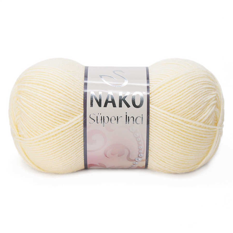 Nako Süper İnci 256-Krem