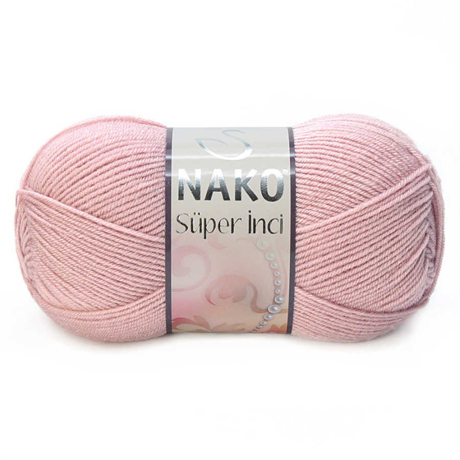 Nako Süper İnci 10275-Pembemsi Pudra