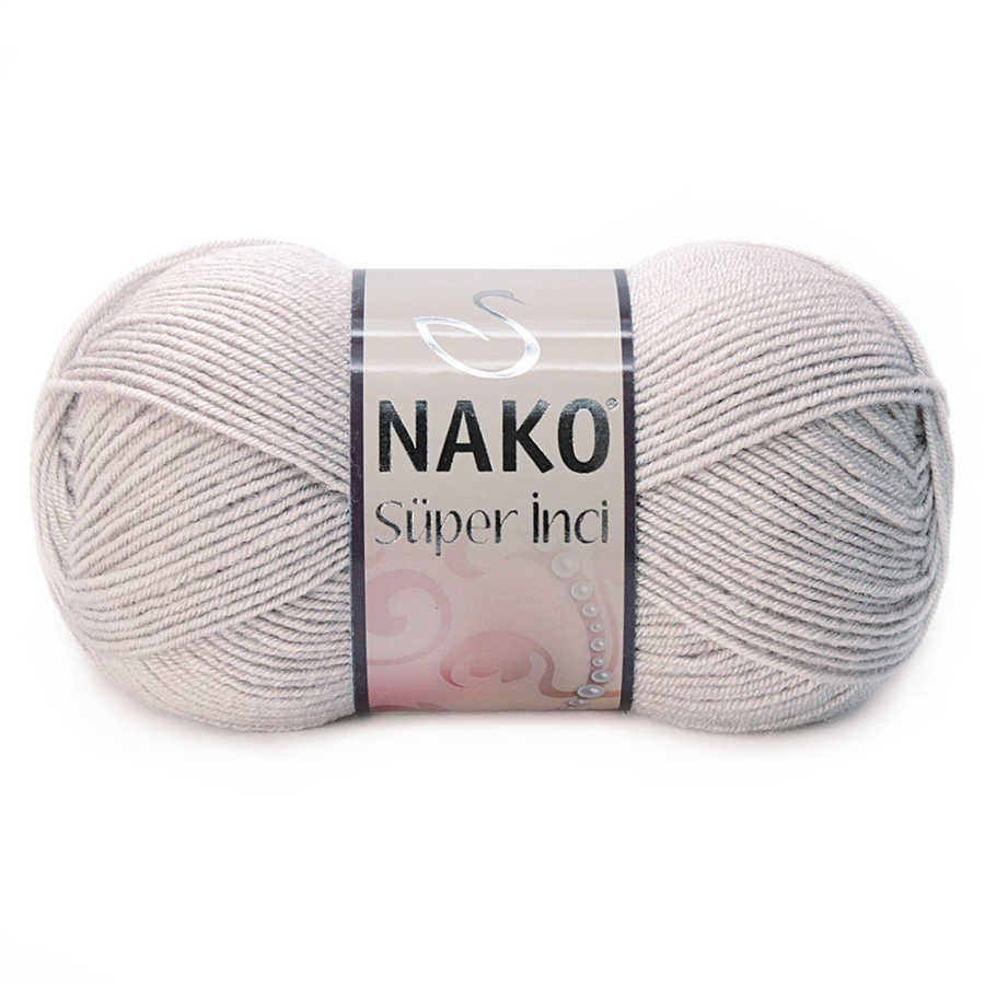 Nako Süper İnci 3079-Pembeli gri