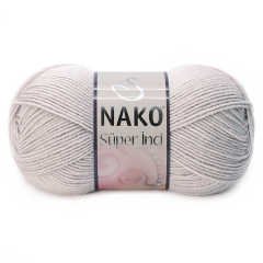 Nako Süper İnci 3079-Pembeli gri