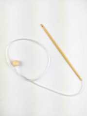 YABALI BAMBU STOPLU MİSİNALI ŞİŞ 60CM