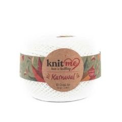 Knit me Karnaval karnaval kırık beyaz