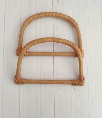 Doğal Bambu Çanta Sapı(D model No 1)