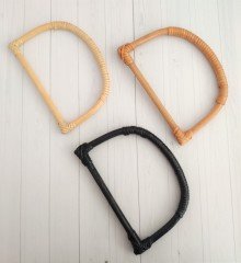 Doğal Bambu Çanta Sapı(D model No 1)