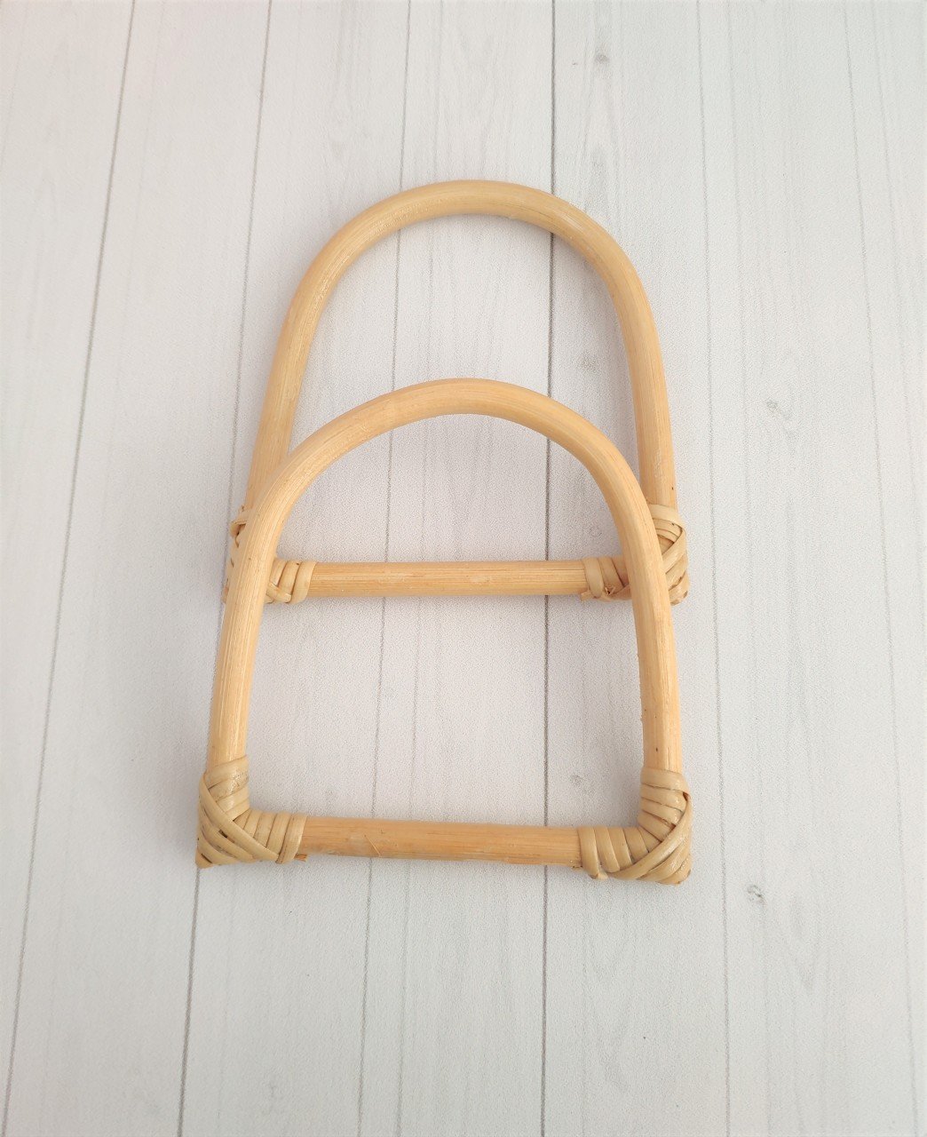 Doğal Bambu Çanta Sapı(D model Bambu rengi)