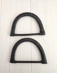 Doğal Bambu Çanta Sapı(D model No 3)