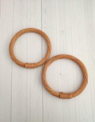 Doğal Bambu Çanta Sapı(Yuvarlak model No 2)