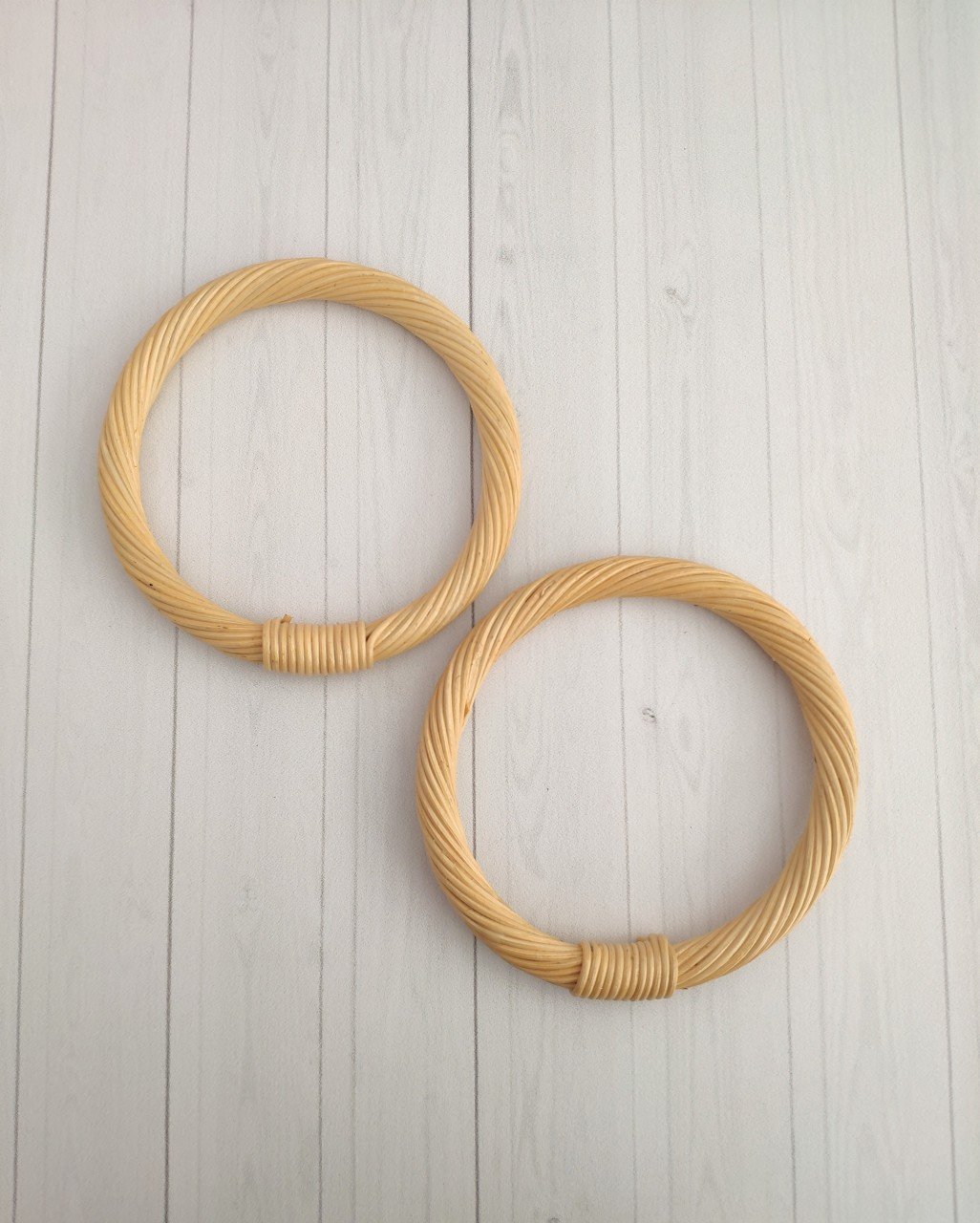 Doğal Bambu Çanta Sapı(Yuvarlak model No 3)