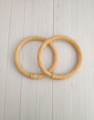 Doğal Bambu Çanta Sapı(Yuvarlak model No 3)