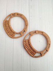 Doğal Bambu Çanta Sapı(Yuvarlak model No 4)