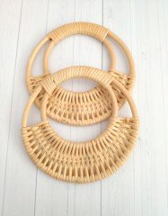 Doğal Bambu Çanta Sapı(Yuvarlak model No 7)